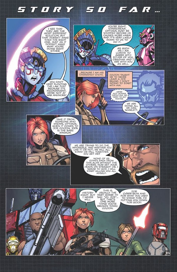 IDW's First Strike Issue 6 Three Page ITunes Preview  (2 of 4)